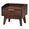 Baxton Studio Lena MidCentury Modern Walnut Brown Finished Wood 3Piece Storage Set 219-9537-9535-9534-ZORO - alternate 5